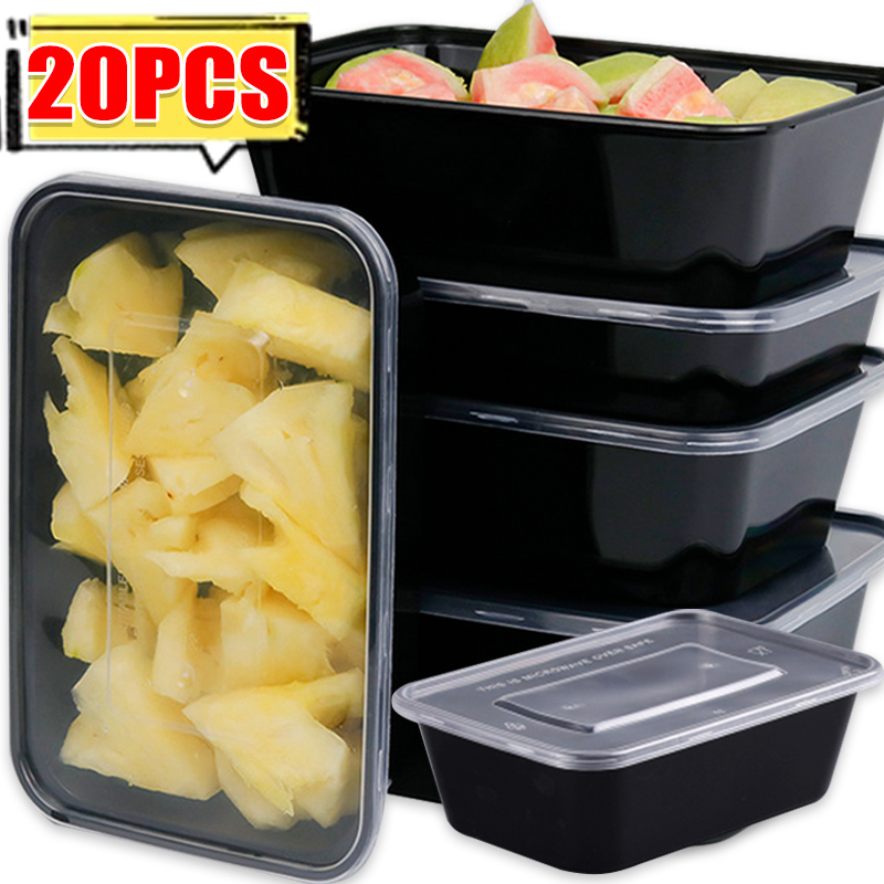 Meal Prep List - 10/20x Food Storage Containers with Lids