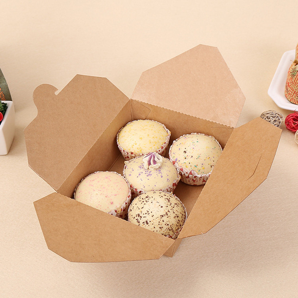 Meal Prep Day - 20Pcs Kraft Paper Meal Prep Containers