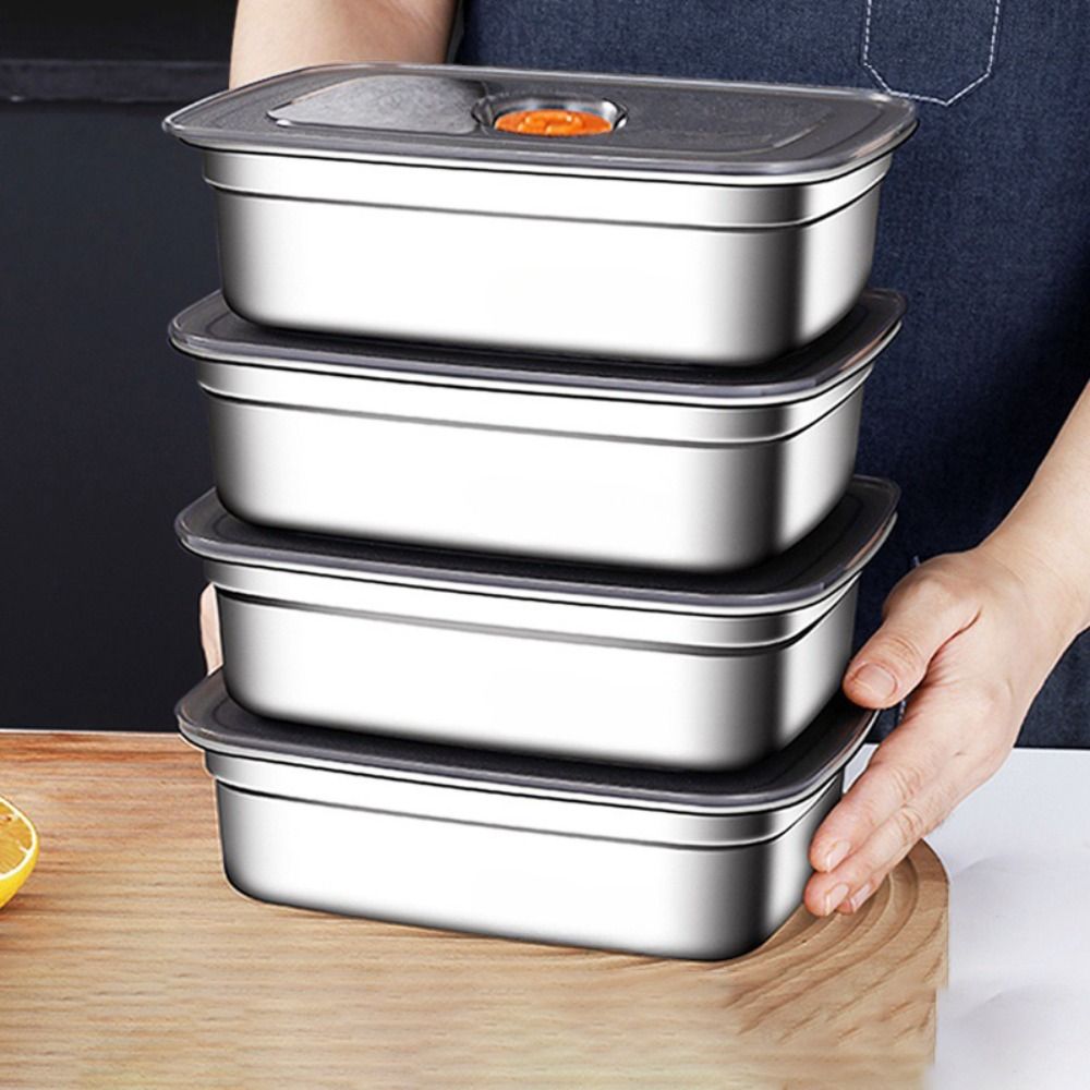 Stainless Steel Camping Lunch  - Meal Prep Lunch Boxes 评论和价格