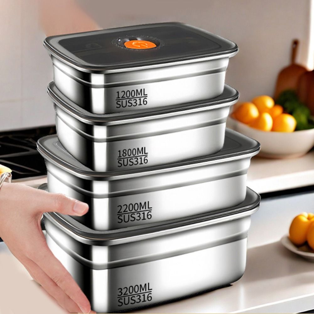 Stainless Steel Camping Lunch  - Meal Prep Lunch Boxes 评论和价格