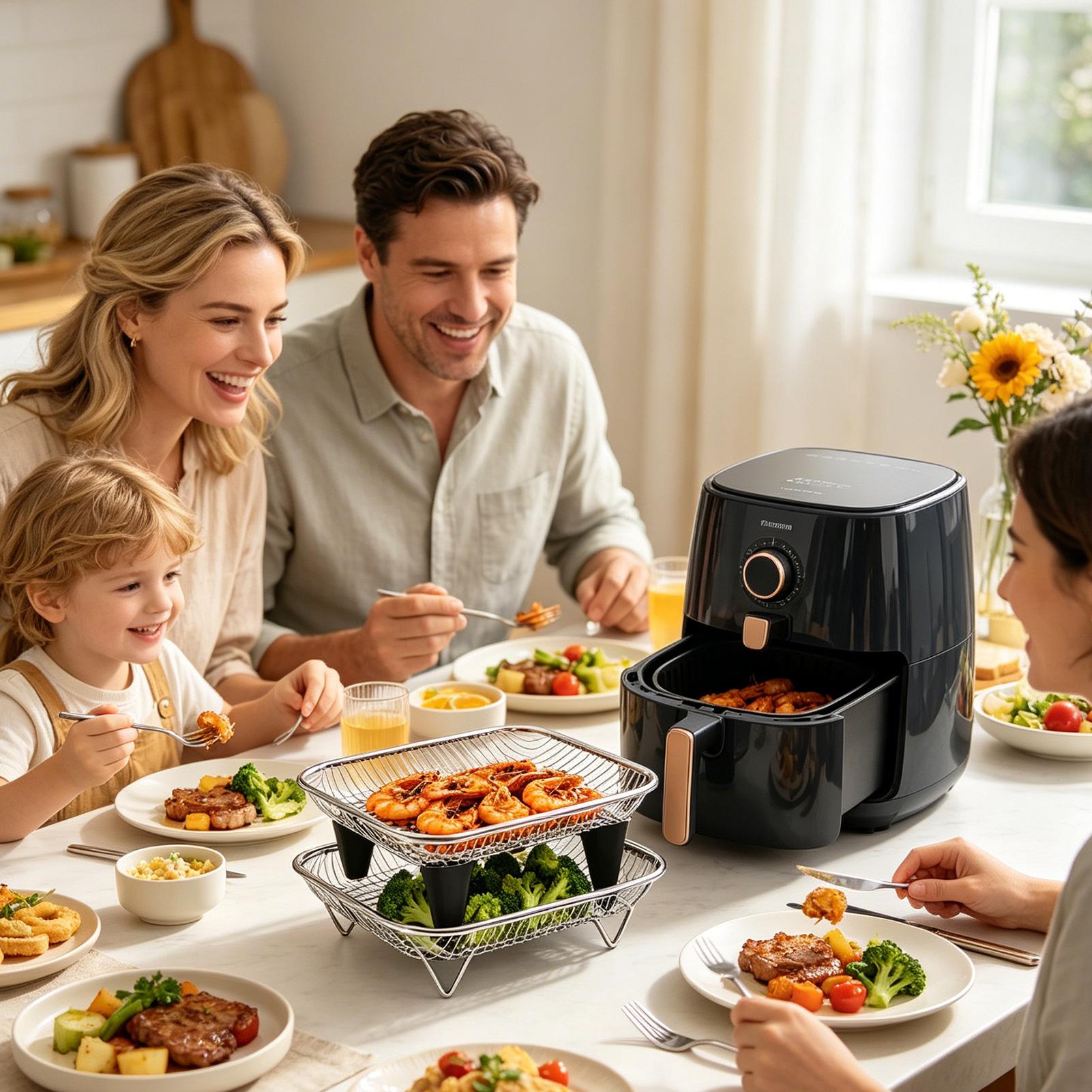 Air Fryer Basket Stainless Ste - Meal Prep List 评论和价格