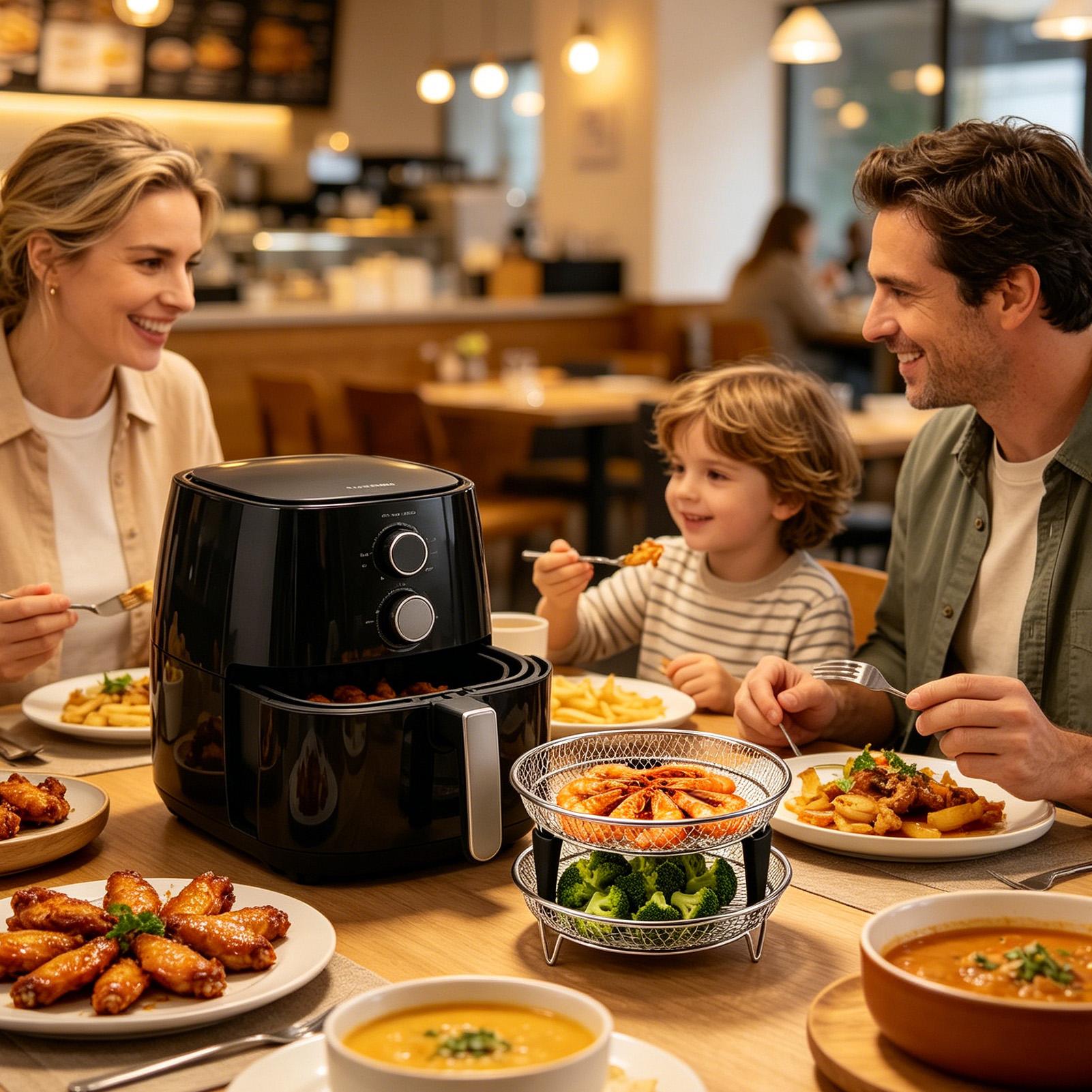 Air Fryer Basket Stainless Ste - Meal Prep List 评论和价格