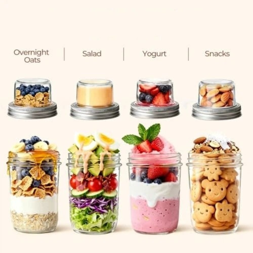 Dual-Layer Yogurt Parfait Cups - Meal Prep Yogurt 评论和价格