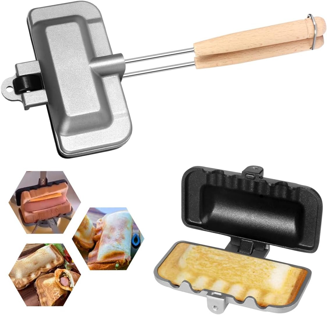 Hot Sandwich Maker, 4w1h Sandw - Breakfast Sandwich Press 评论和价格