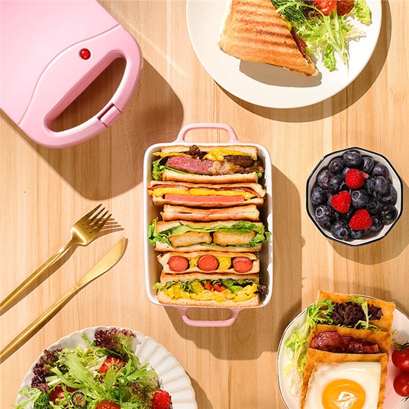 [B25B!】 EU Plug Electric Sandw - Breakfast Sandwich Press 评论和价格
