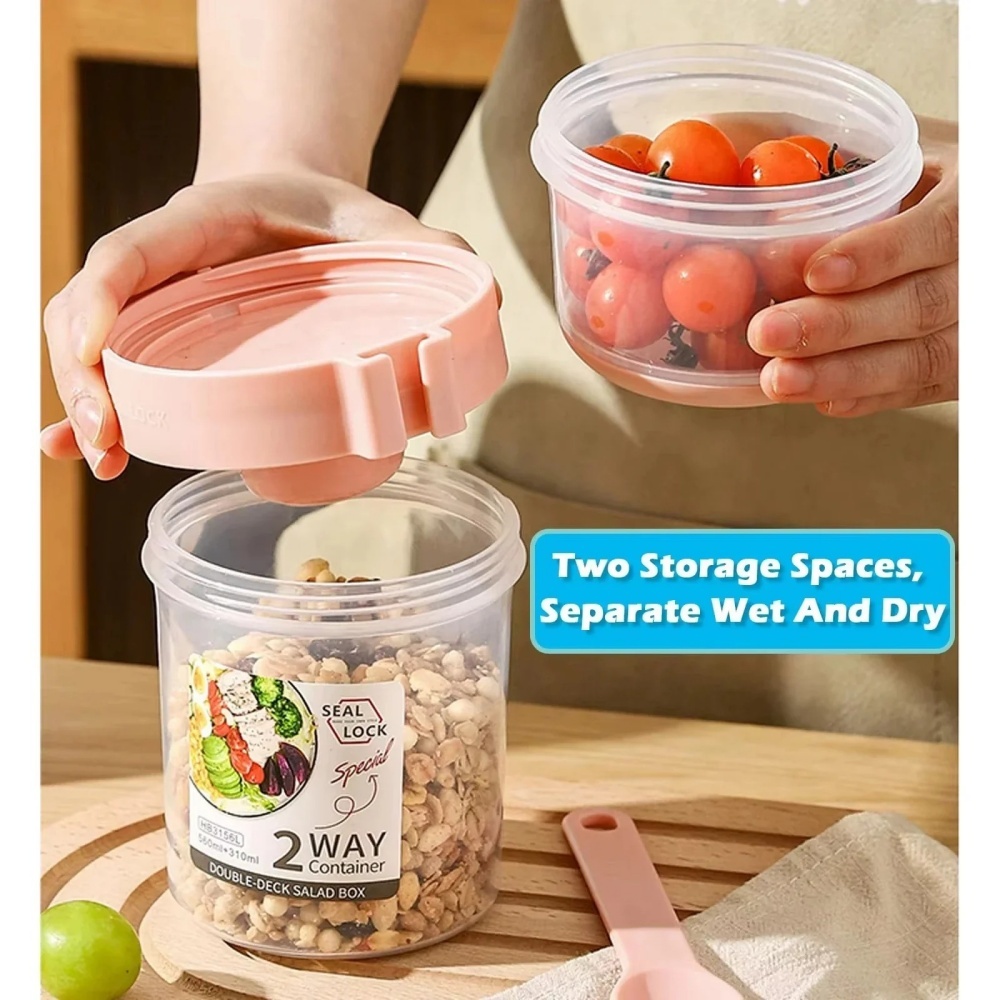 Portable Salad Cup Breakfast C - Meal Prep Yogurt 评论和价格