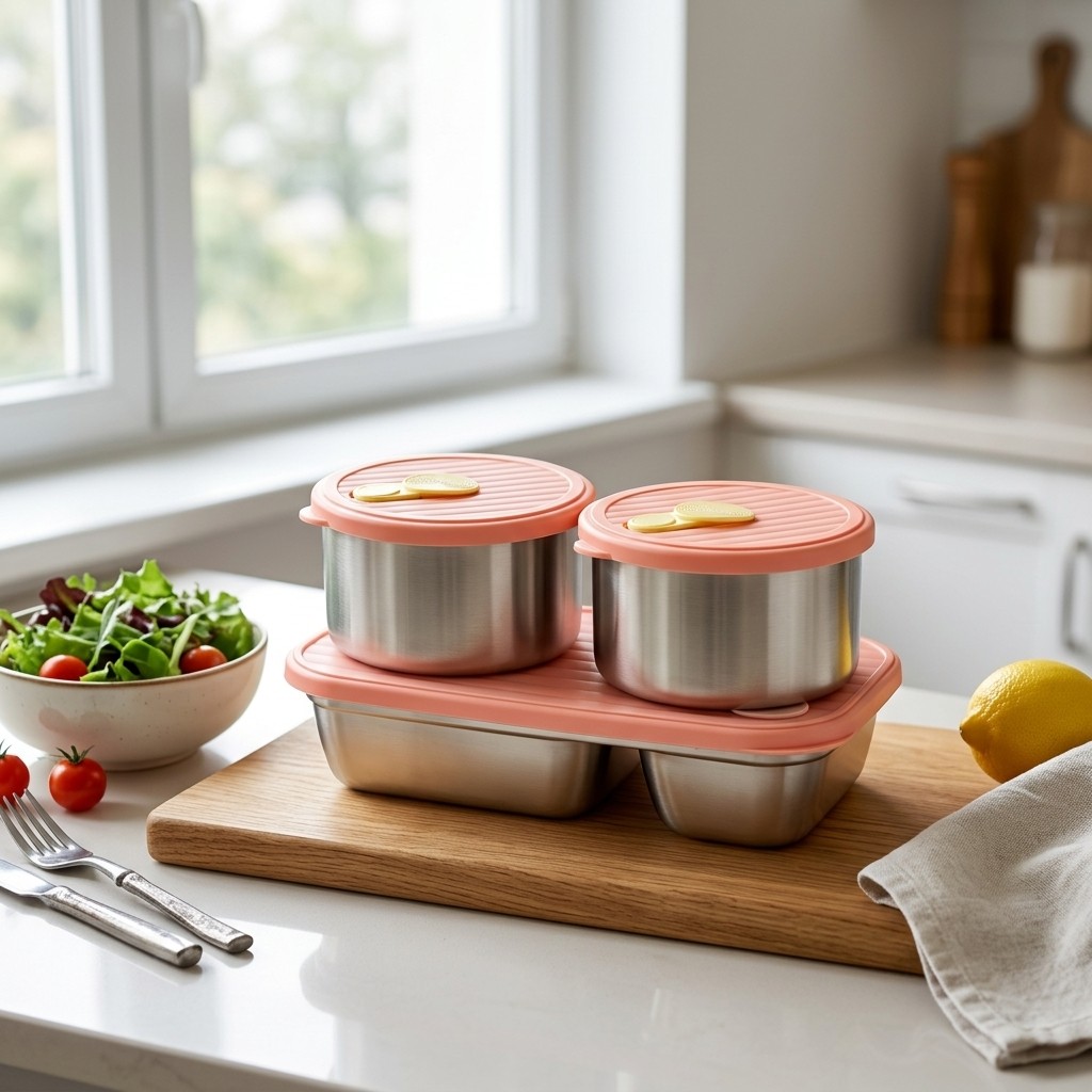 Microwave Safe 304 Stainless S - Meal Prep Lunch Boxes 评论和价格