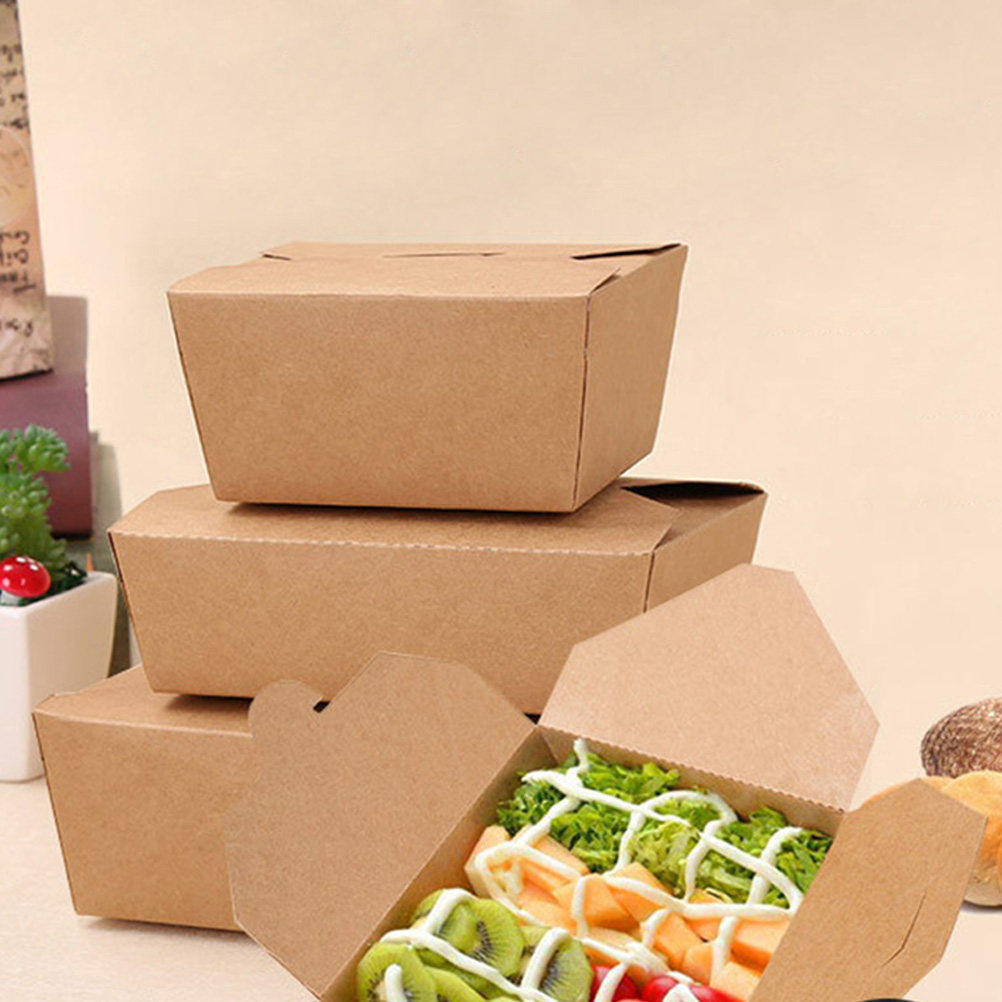 20Pcs Kraft Paper Lunch Box Di - Meal Prep Day 评论和价格