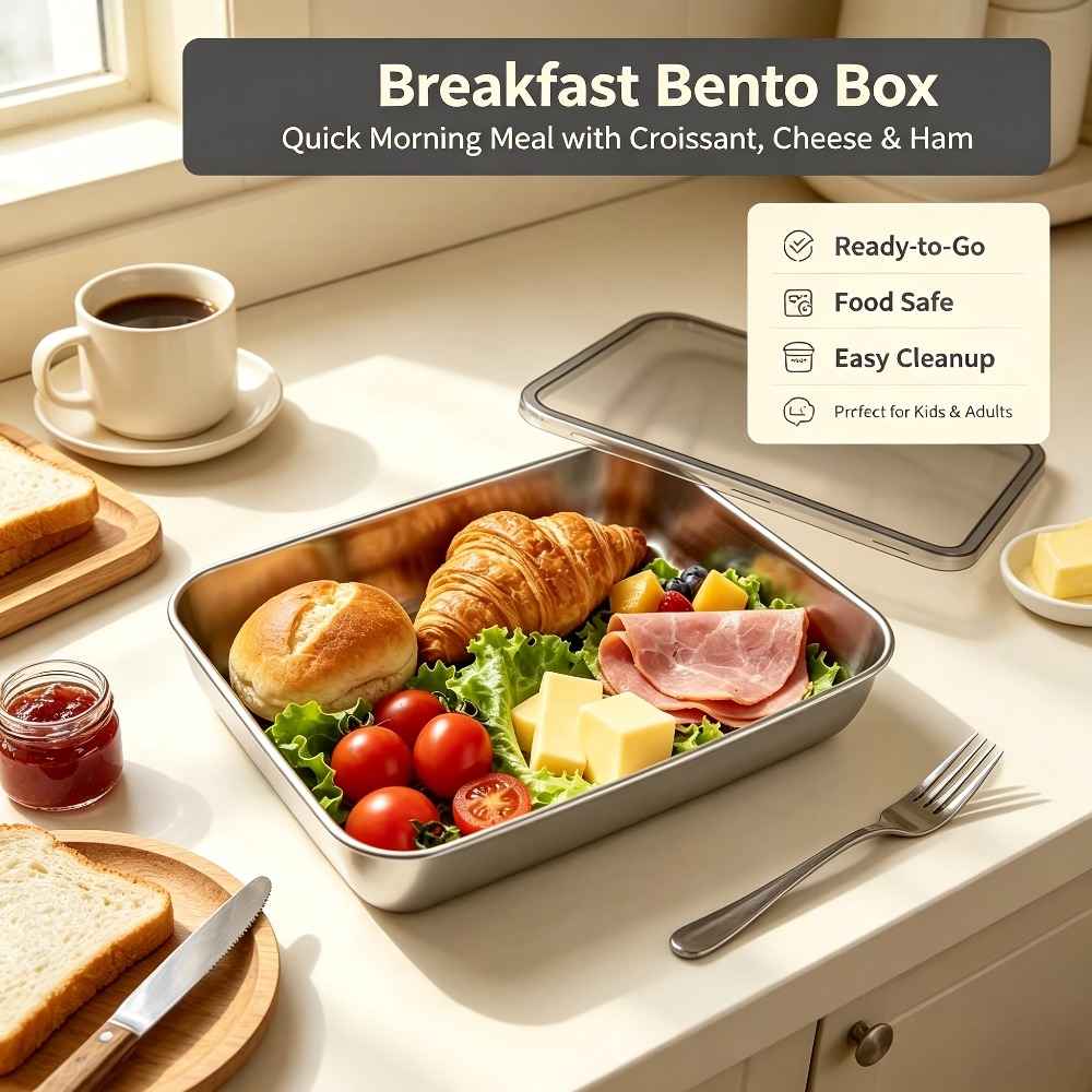 6pcs Stainless Steel Food Stor - Meal Prep List 评论和价格