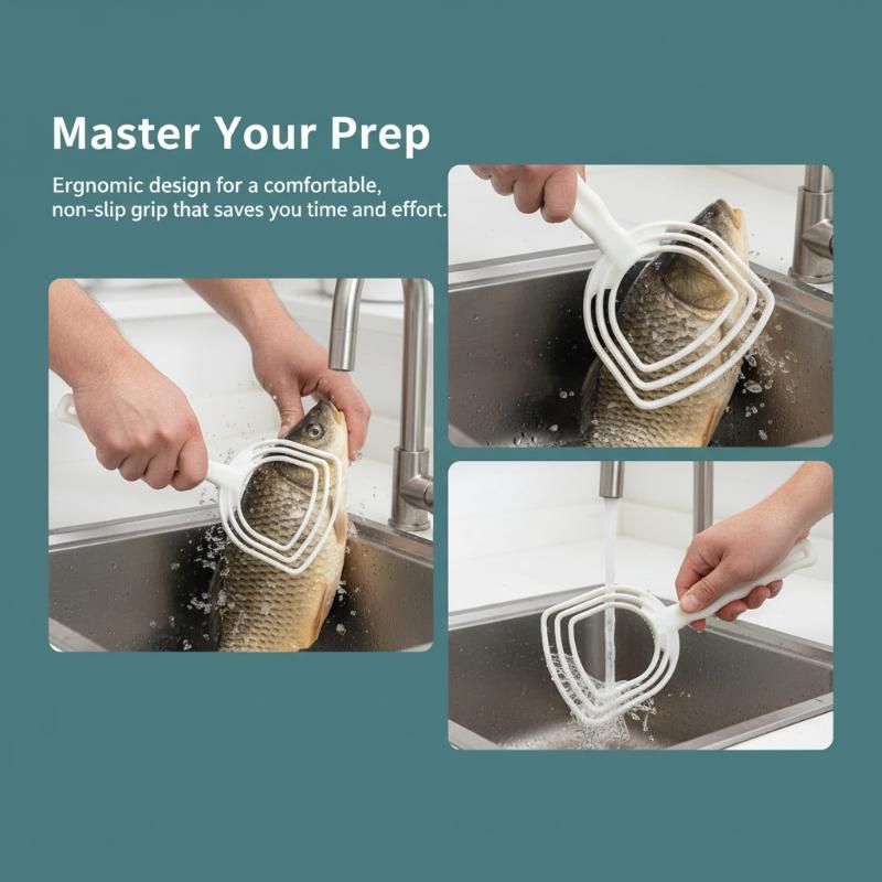 textureManual Plastic Meat Scr - Meal Prep Seafood 评论和价格