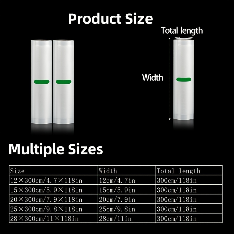 2-Pack 3M Vacuum Sealer Rolls: - Meal Prep List 评论和价格