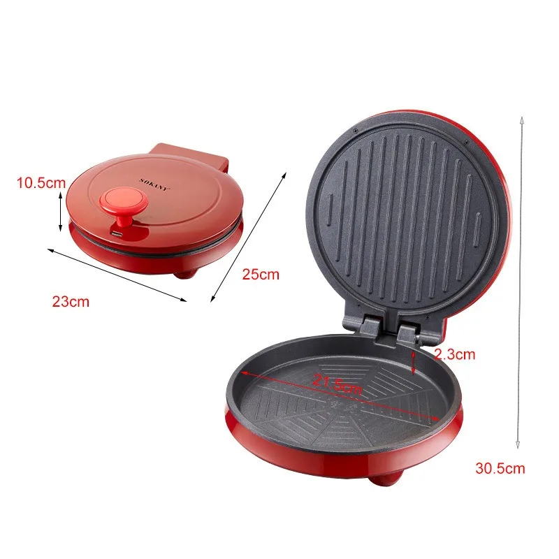 110V Electric Pizza Machine, D - Breakfast Sandwich Press 评论和价格