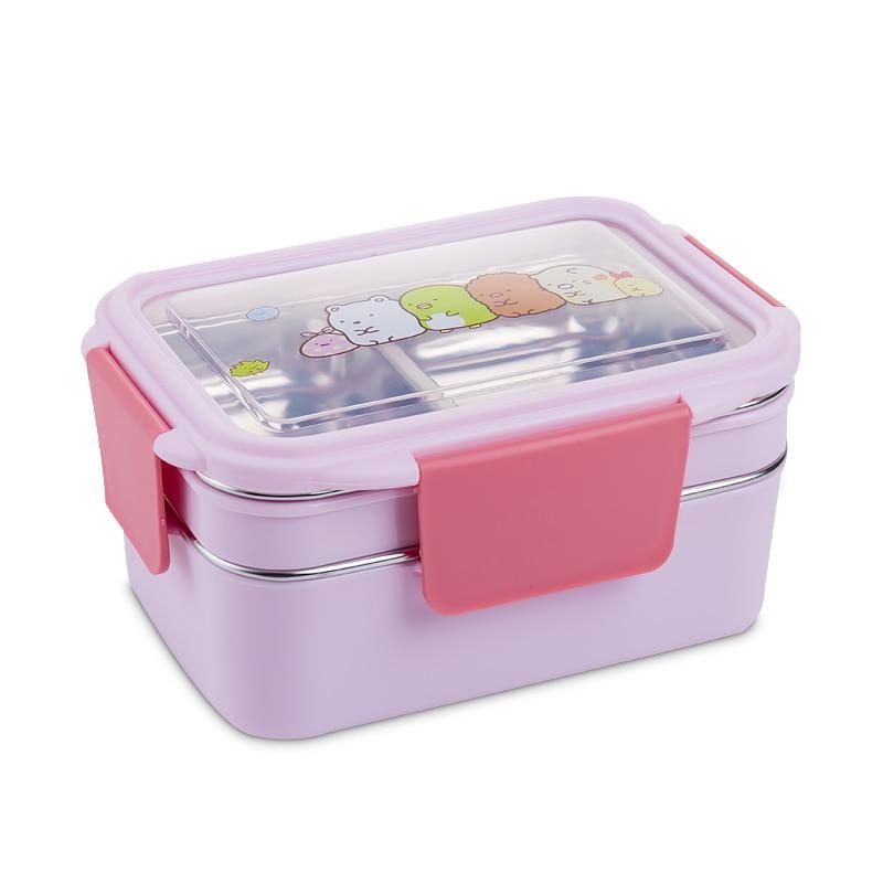 With Random Pattern Cartoon Lu - Meal Prep Lunch Boxes 评论和价格