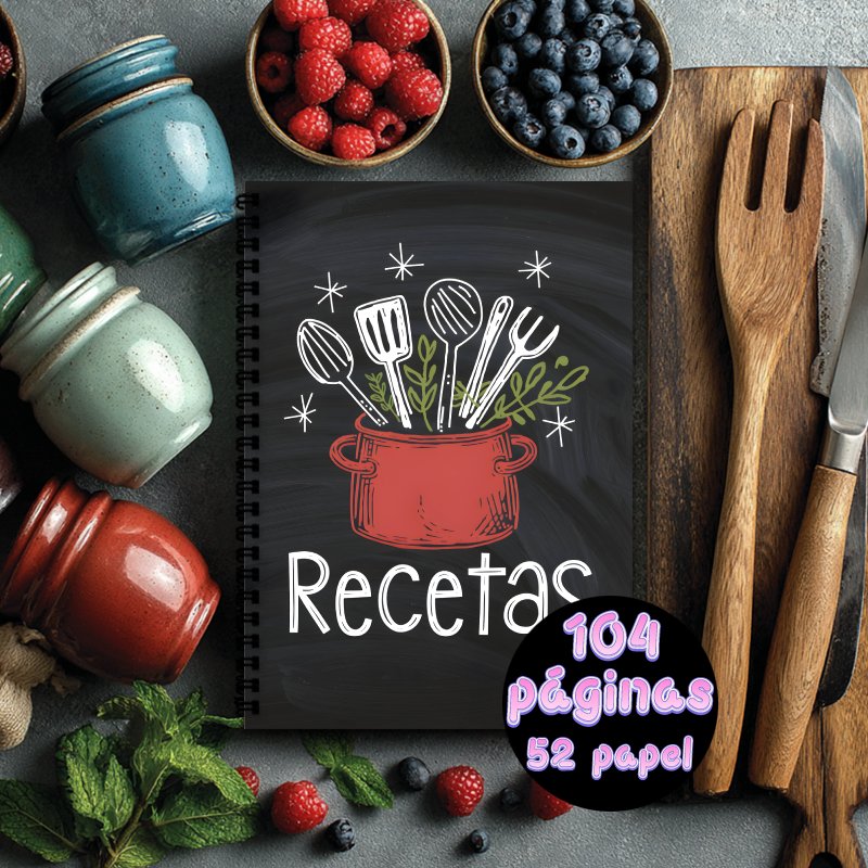 A5 Spanish Recipe Spiral Noteb - Meal Prep Book 评论和价格