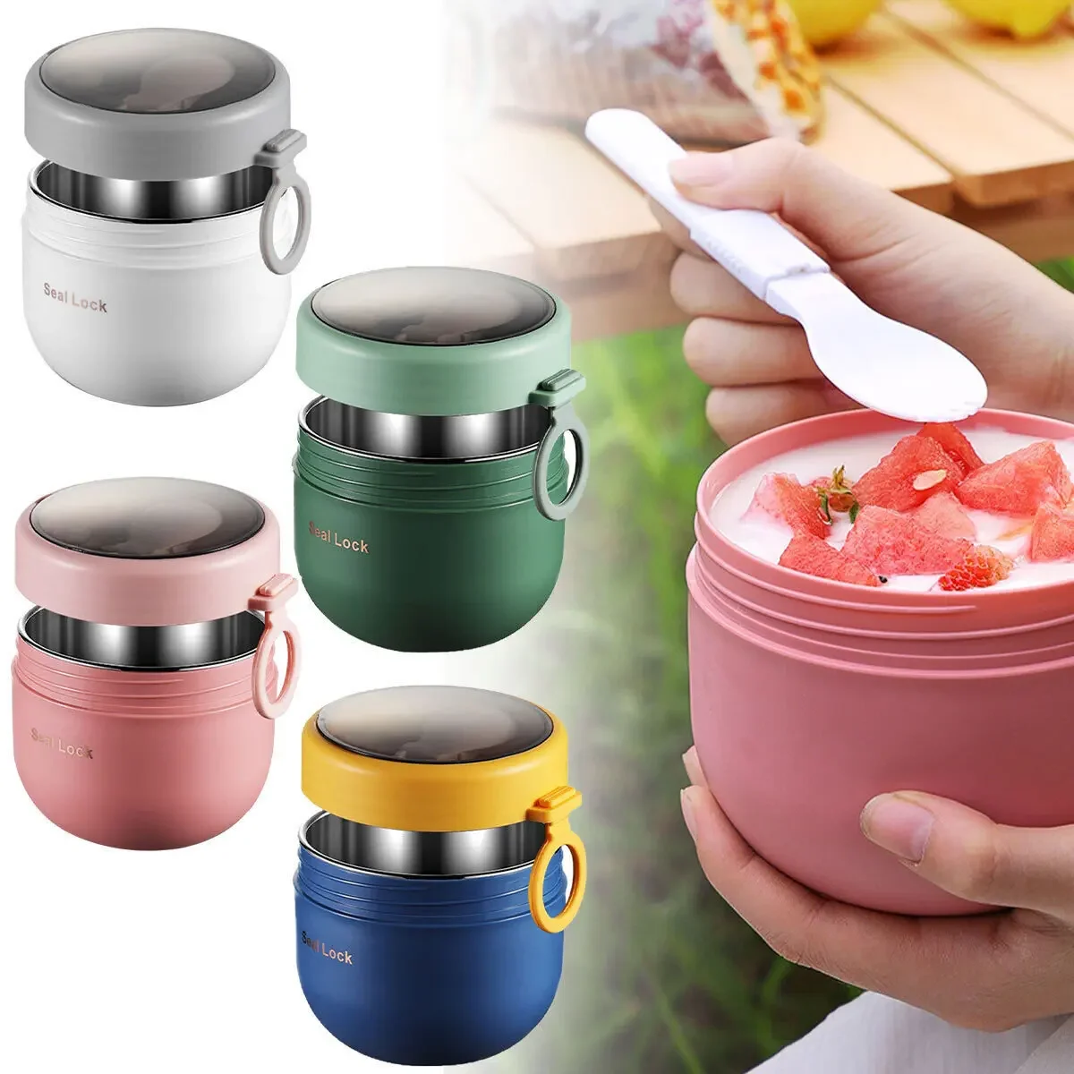 600ml/800ml  Breakfast Cups wi - Meal Prep Yogurt 评论和价格