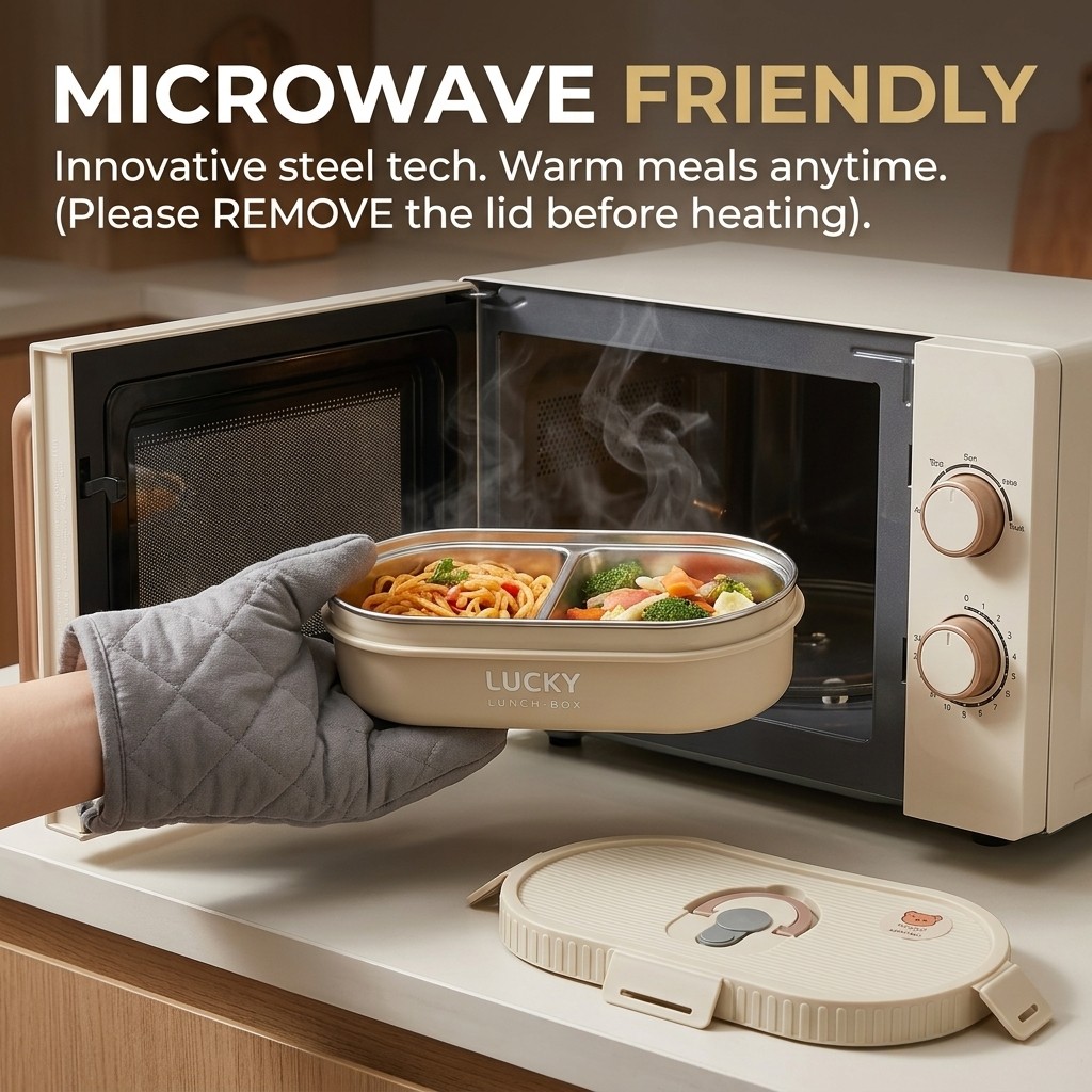 Microwavable 304 Stainless Ste - Meal Prep Lunch Boxes 评论和价格