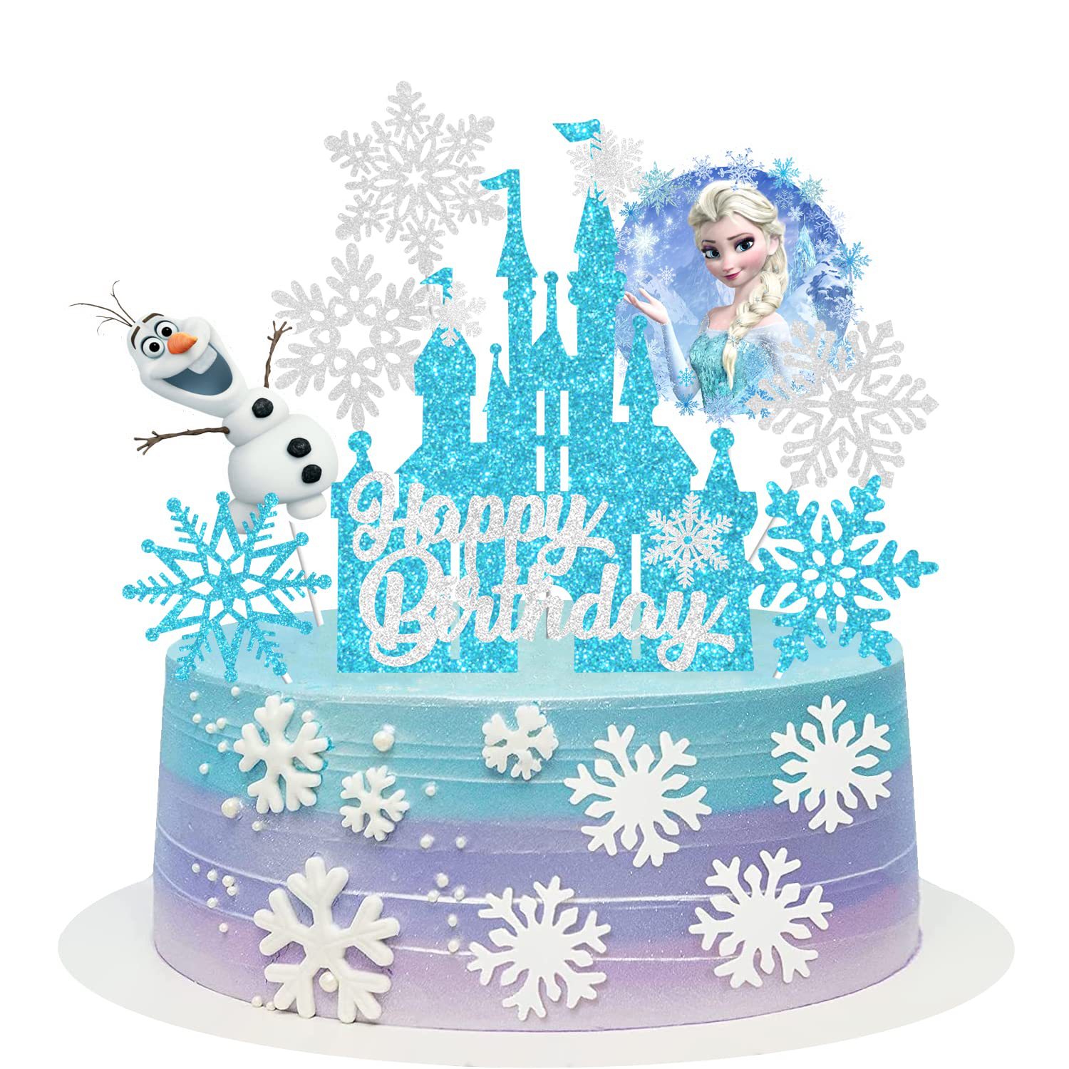 Frozen Elsa Princess Cake Topp - Meal Prep Frozen 评论和价格