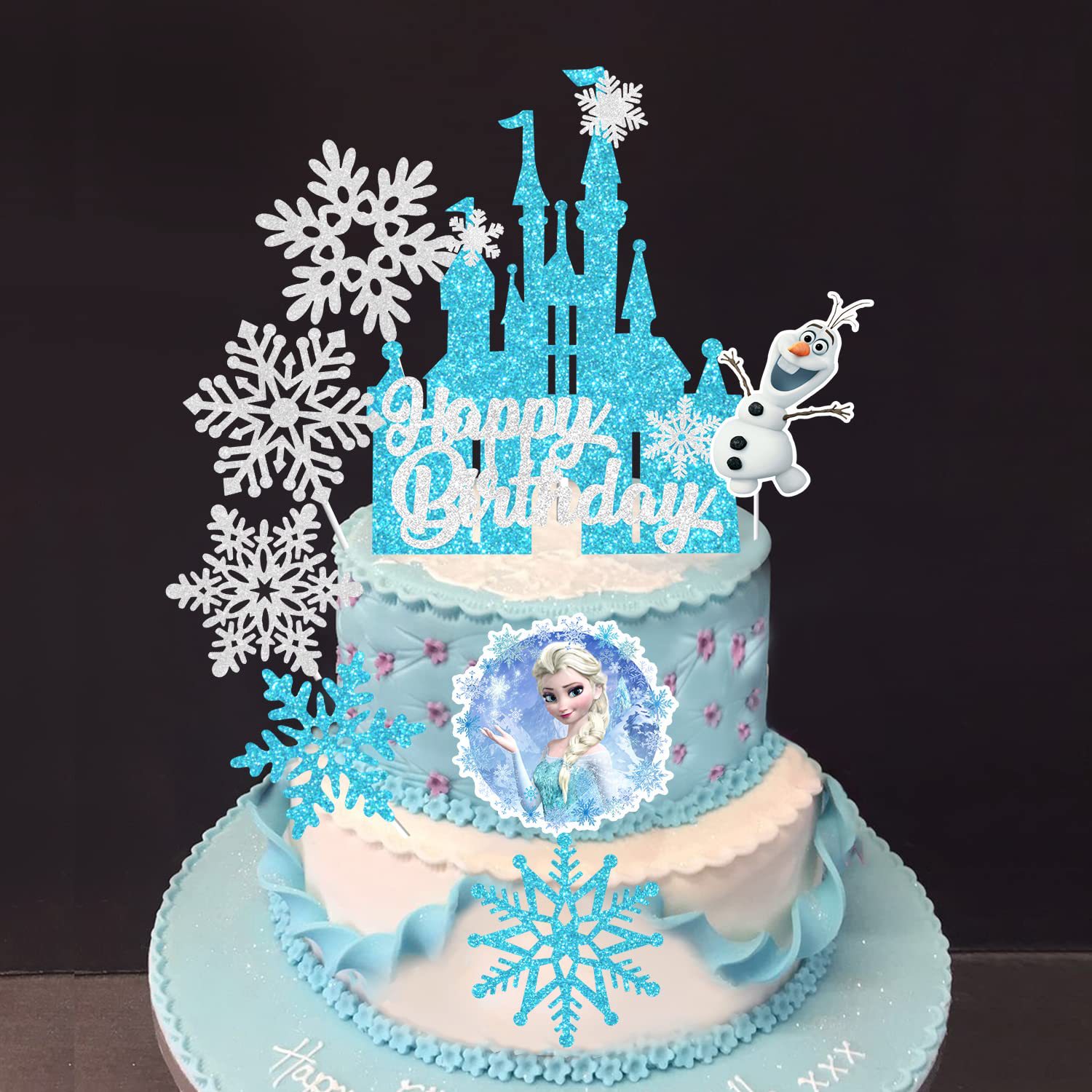Frozen Elsa Princess Cake Topp - Meal Prep Frozen 评论和价格