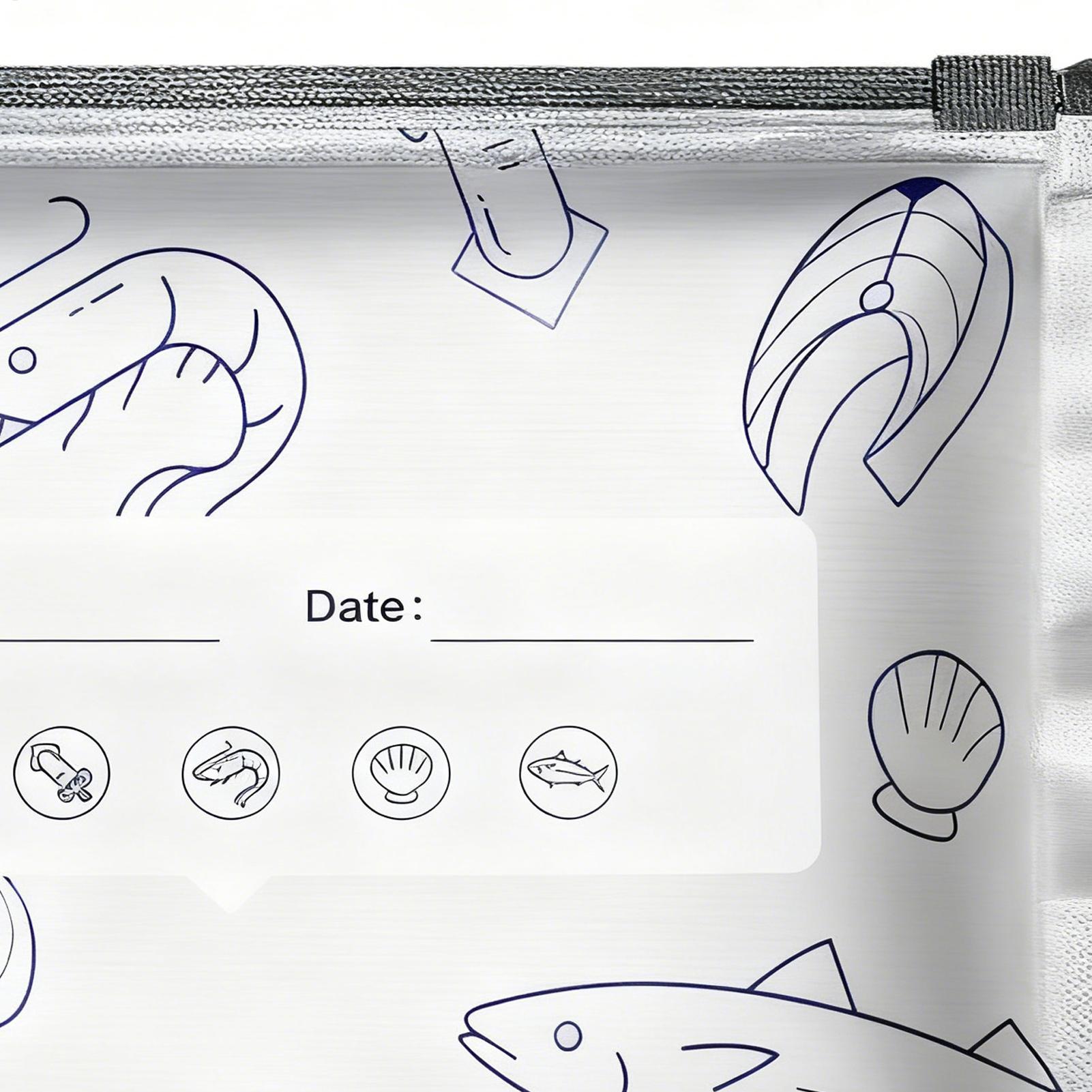 Aluminum Foil Storage Bags Vac - Meal Prep Seafood 评论和价格