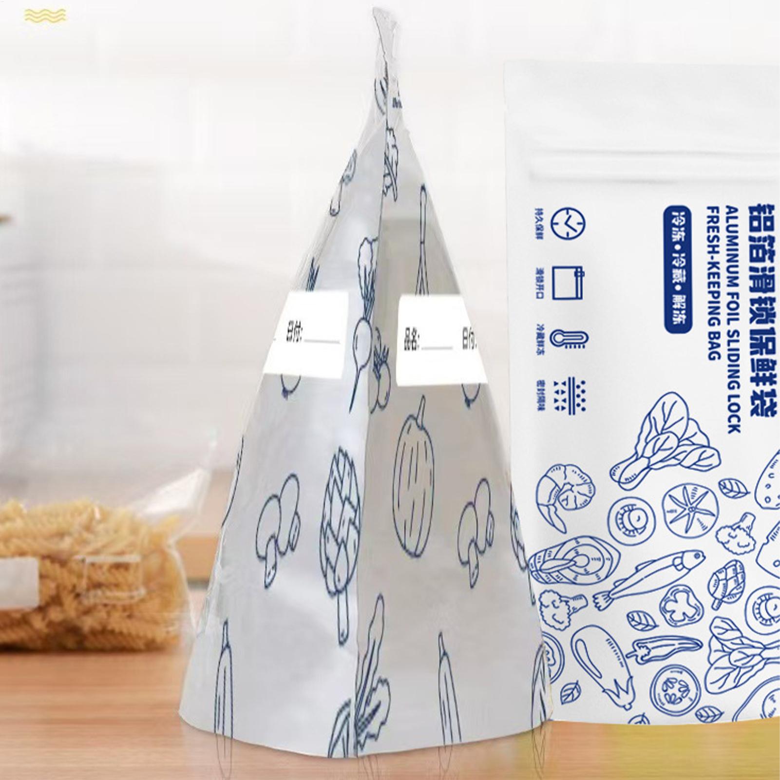 Aluminum Foil Storage Bags Vac - Meal Prep Seafood 评论和价格