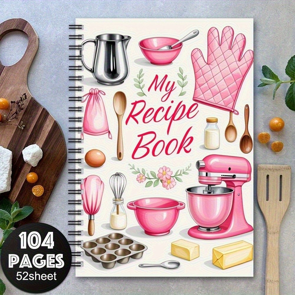 New Cartoon Recipe Notebook Sp - Meal Prep Book 评论和价格