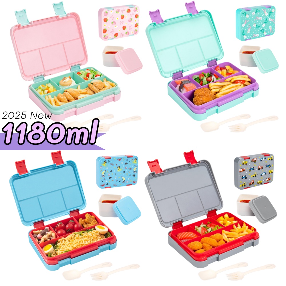 40oz Cartoon Pattern Bento Lun - Meal Prep Lunch Boxes 评论和价格