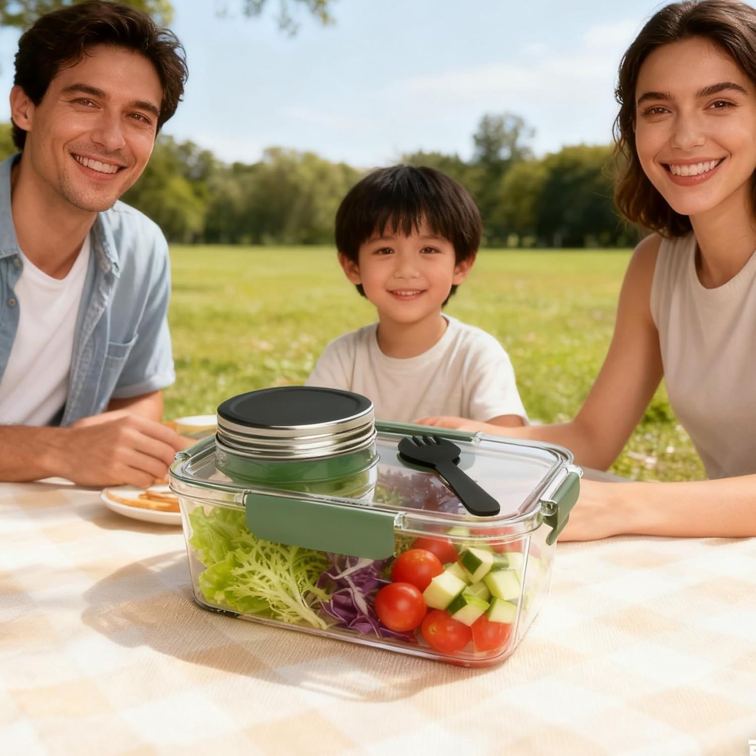 Solar Pod Jar Food Storage Con - Meal Prep Jar Salad 评论和价格