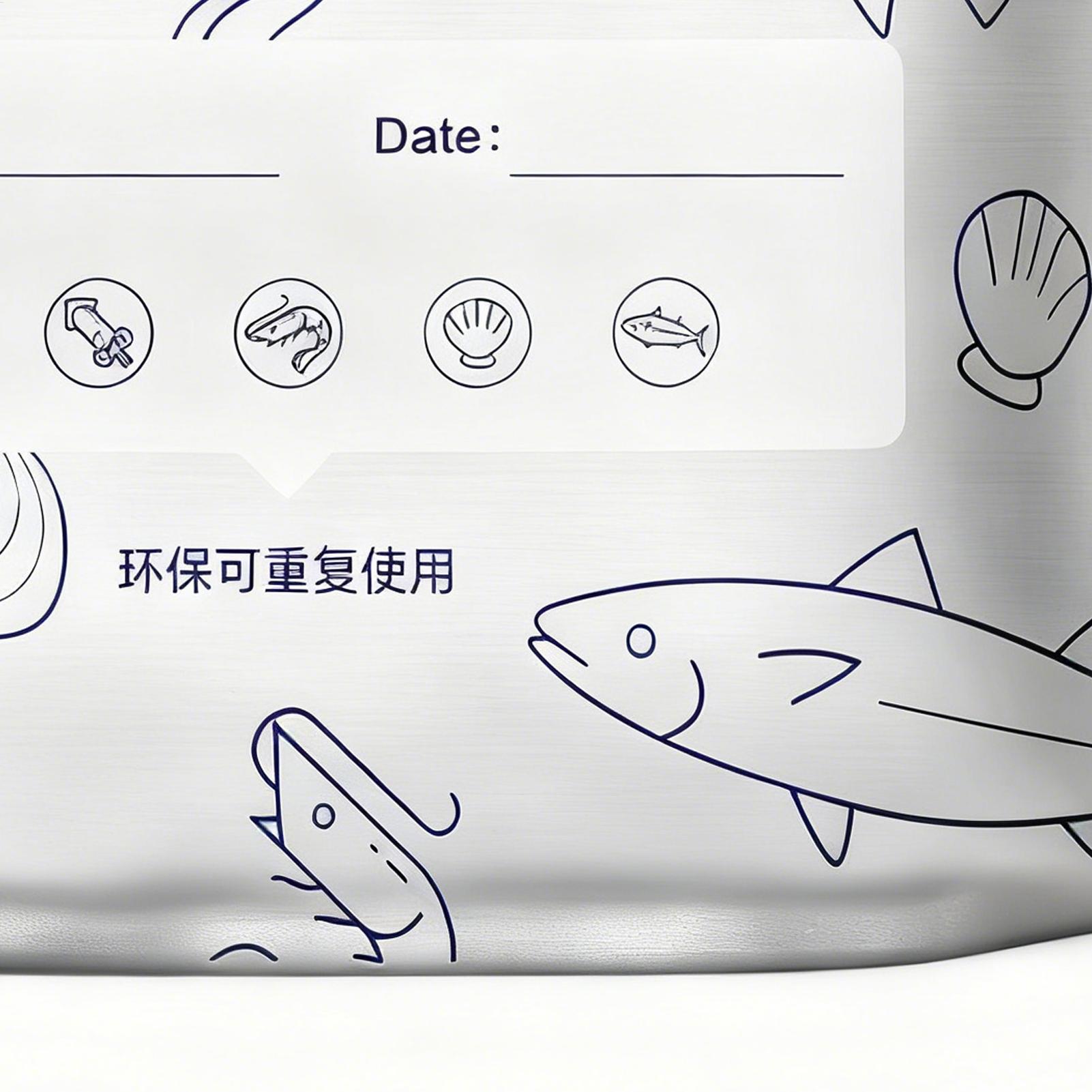 Aluminum Storage Bags 30 Piece - Meal Prep Seafood 评论和价格