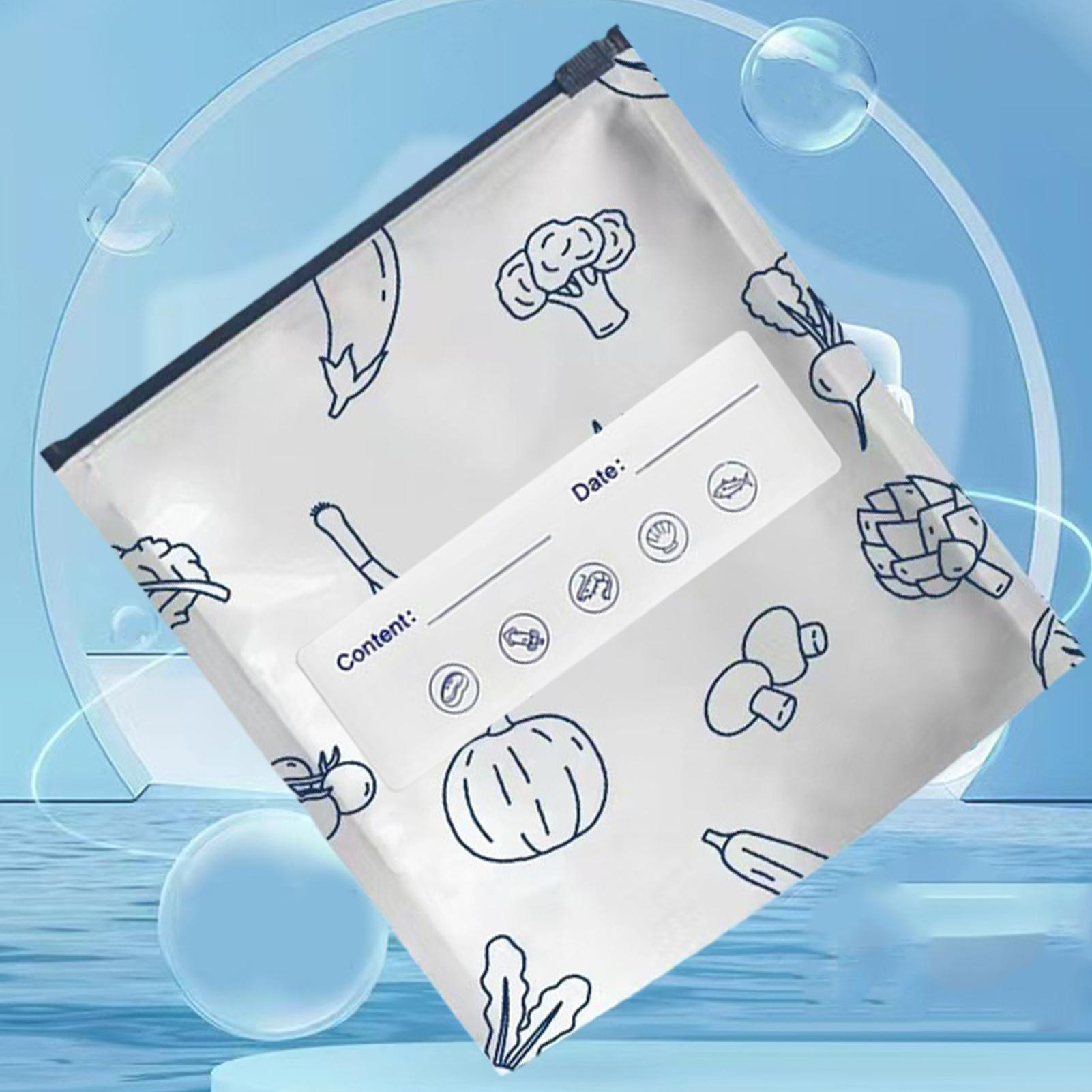 Aluminum Storage Bags 30 Piece - Meal Prep Seafood 评论和价格