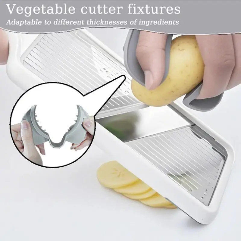 1pcs Vegetable Cutter Jig Safe - Mandoline Slicer Guard 评论和价格