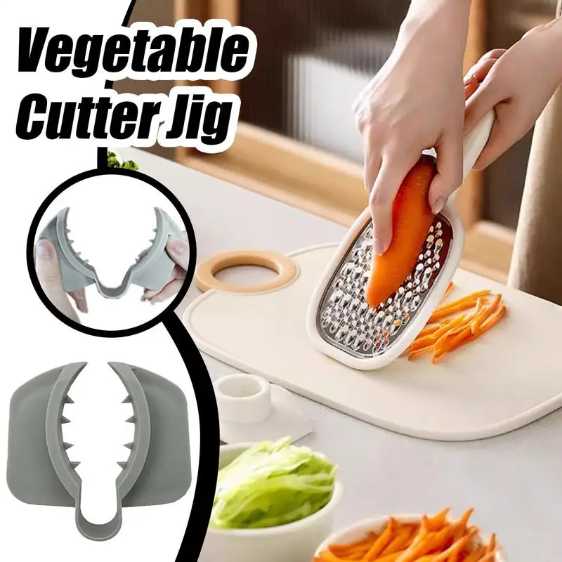 1pcs Vegetable Cutter Jig Safe - Mandoline Slicer Guard 评论和价格