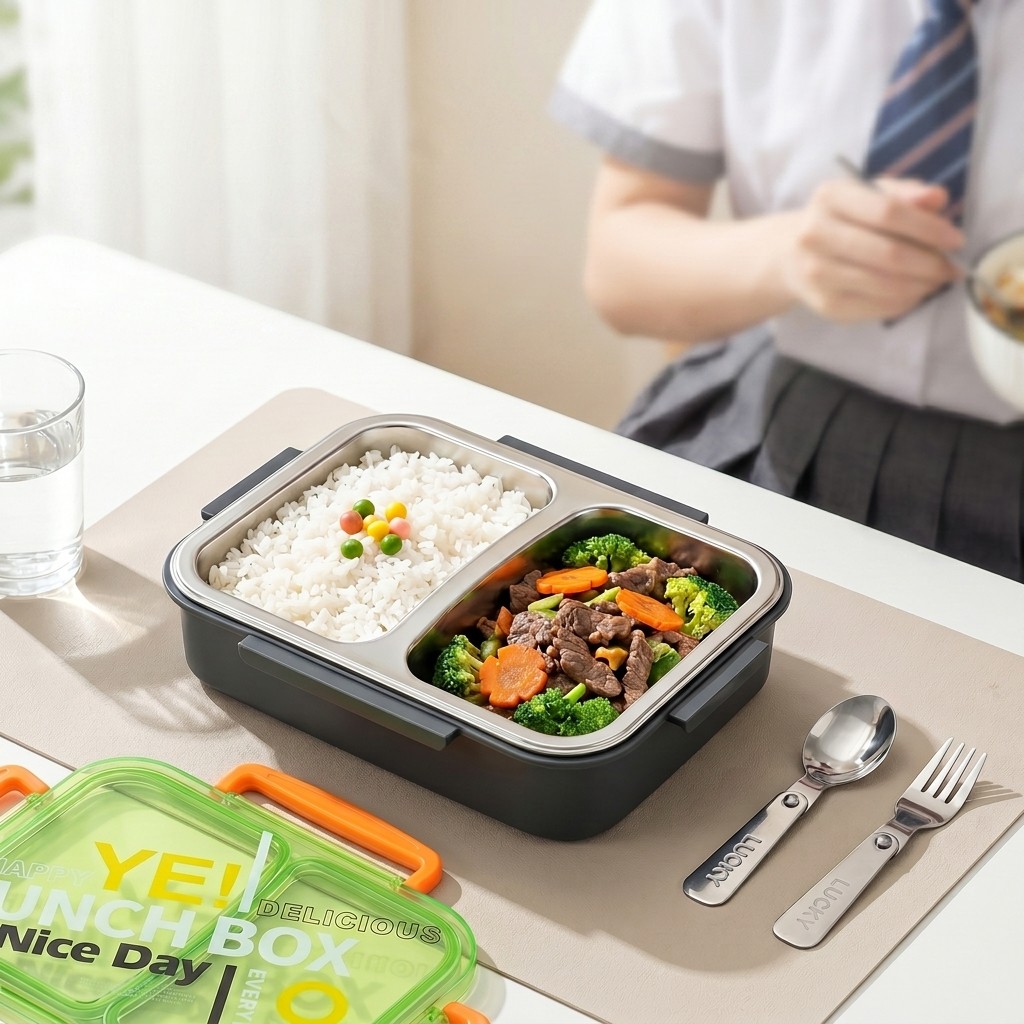 Microwavable 304 Stainless Ste - Meal Prep Lunch Boxes 评论和价格
