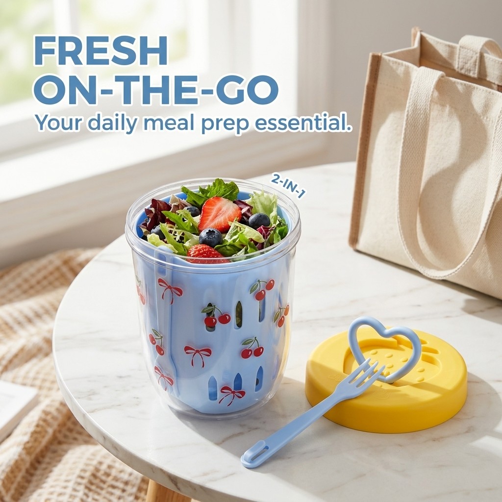 Plastic Salad Container with L - Meal Prep Yogurt 评论和价格