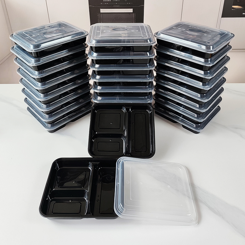 3-Compartment 34 Oz/1000 Ml, 1 - Meal Prep List 评论和价格